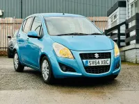 Used Suzuki Splash SZ4 94 HP (69 kW) 2014 Blue Hatchback