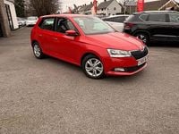 Used Skoda Fabia SE 75 HP (55 kW) 2019 Red Hatchback