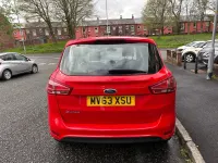 Used Ford B-MAX Zetec 105 HP (77 kW) 2013 Red MPV