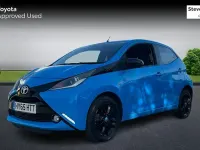 Used Toyota Aygo X-cite 69 HP (50 kW) 2015 Blue Hatchback