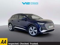 Used Audi Q4 e-tron S-Line 150 kW (204 HP) 2022 Blue SUV