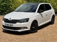 Used Skoda Fabia Monte Carlo 2016 White Hatchback