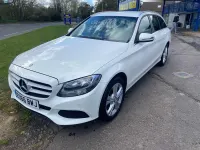 Used Mercedes C200 Executive 2016 White Estate