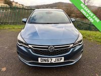 Used Vauxhall Astra SRi 150 HP (110 kW) 2017 Blue Hatchback