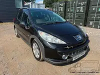 Used Peugeot 207 Outdoor Outdoor 110 HP (80 kW) 2008 Black Estate