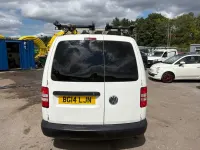 Used VW Caddy Maxi Startline 102 HP (75 kW) 2014 White MPV