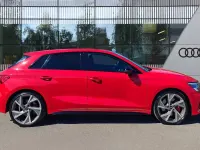 Used Audi S3 Sportback Advanced 310 HP (228 kW) 2021 Red Hatchback