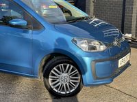 Used VW up! move up! 60 HP (44 kW) 2018 Blue Hatchback