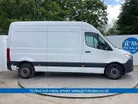 Käytetty Mercedes Sprinter Premium 150 HP (110 kW) 2024 Valkoinen Van