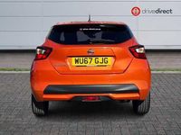 Used Nissan Micra N-Connecta 2017 Orange Hatchback