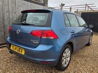 Used VW Golf VII SE 150 HP (110 kW) 2014 Blue Hatchback