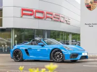 Used Porsche 718 2021 Blue Cabriolet