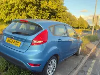 Used Ford Fiesta 70 HP (51 kW) 2012 Blue Hatchback