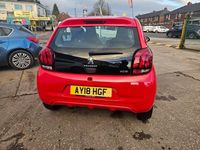 Used Peugeot 108 Active 68 HP (50 kW) 2018 Red Hatchback