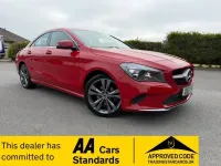 Used Mercedes CLA200 2017 Red Coupe