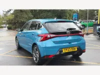 Used Hyundai i20 Premium 2023 Blue Hatchback