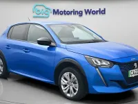 Used Peugeot e-208 Allure Premium 100 kW (136 HP) 2022 Blue Hatchback