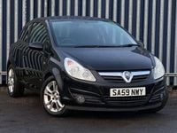 Used Vauxhall Corsa 79 HP (58 kW) 2009 Black Hatchback