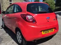 Used Ford Ka Style 69 HP (50 kW) 2009 Red Hatchback