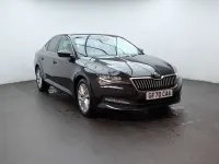 Used Skoda Superb SE Technology 150 HP (110 kW) 2020 Black Hatchback
