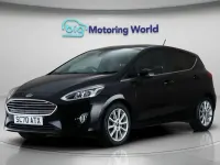 Used Ford Fiesta Titanium 125 HP (91 kW) 2021 Black Hatchback