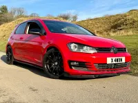 Used VW Golf VII Match 2015 Red Hatchback