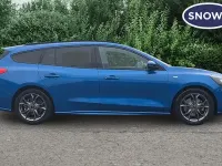 Used Ford Focus ST-Line 155 HP (114 kW) 2020 Blue Estate