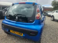 Used Peugeot 107 Active 68 HP (50 kW) 2013 Blue Hatchback