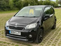 Used Skoda Citigo 60 HP (44 kW) 2014 Black Hatchback