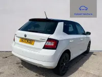 Used Skoda Fabia Colour Edition 75 HP (55 kW) 2017 White Hatchback