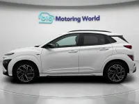 Gebraucht Hyundai Kona N Line 120 PS (88 kW) 2021 Weiß SUV