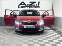 Used Skoda Fabia SE L 110 HP (80 kW) 2015 Red Hatchback