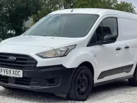 Used Ford Transit 100 HP (73 kW) 2020 White Van