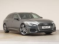 Begagnad Audi A6 S-Line 204 HK (150 kW) 2019 Grå Kombi