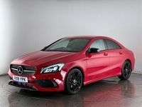 Used Mercedes CLA200 AMG line 136 HP (100 kW) 2017 Red Sedan