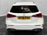 Used Mercedes A180 AMG line 116 HP (85 kW) 2018 White Hatchback