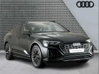 Used Audi Q8 e-tron Advanced 300 kW (408 HP) 2023 Black SUV