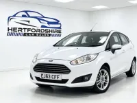 Used Ford Fiesta Zetec 2013 White Hatchback