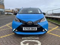 Used Toyota Aygo X-cite 69 HP (50 kW) 2015 Blue Hatchback