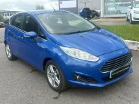 Used Ford Fiesta Zetec 82 HP (60 kW) 2014 Blue Hatchback