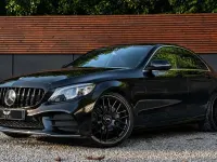 Used Mercedes C300 AMG line 2020 Black Sedan