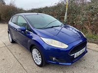 Used Ford Fiesta Titanium 2014 Blue Hatchback