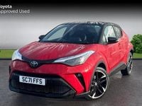 Used Toyota C-HR Sport 184 HP (135 kW) 2022 Scarlet flare bitone SUV