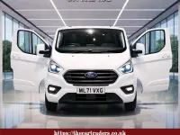Begagnad Ford Transit Custom Limited 2021 Vit Van