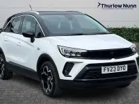 Used Vauxhall Crossland Ultimate 131 HP (96 kW) 2023 White SUV