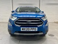 Used Ford Ecosport Titanium 125 HP (91 kW) 2020 Blue SUV