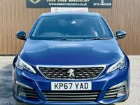 Used Peugeot 308 GT-line 120 HP (88 kW) 2017 Blue Hatchback