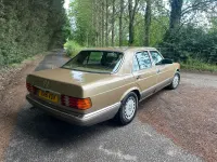 Used Mercedes S500 SE 1986 Gold Sedan
