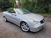 Used Mercedes CLK320 Avantgarde 2005 Silver Cabriolet