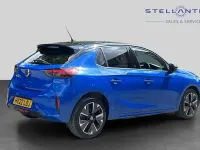 Used Vauxhall Corsa-e SRi 98 kW (134 HP) 2022 Blue Hatchback